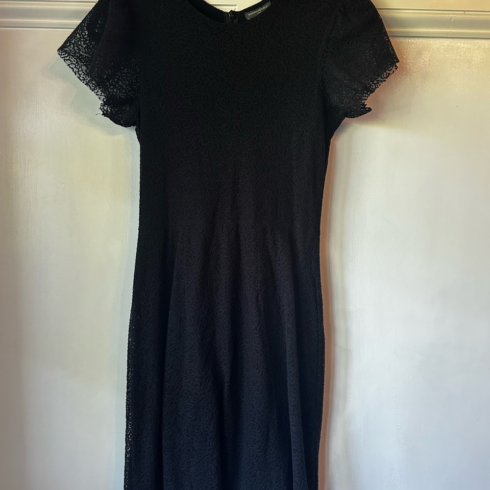 Elegant Black Lace Dress